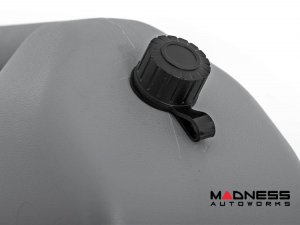 Fluid Container - Flat - Mountable - Rough Country - Gray - 10L